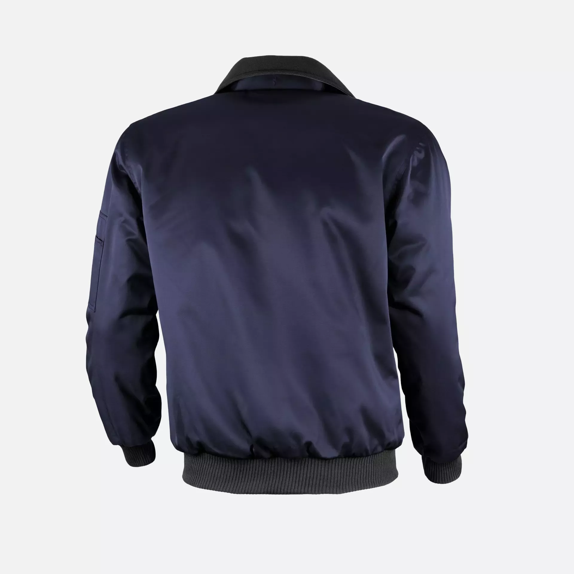 Qualitex NM-70003-0500, Pilotenjacke mit festem Arm & Steppfutter marine, image 2