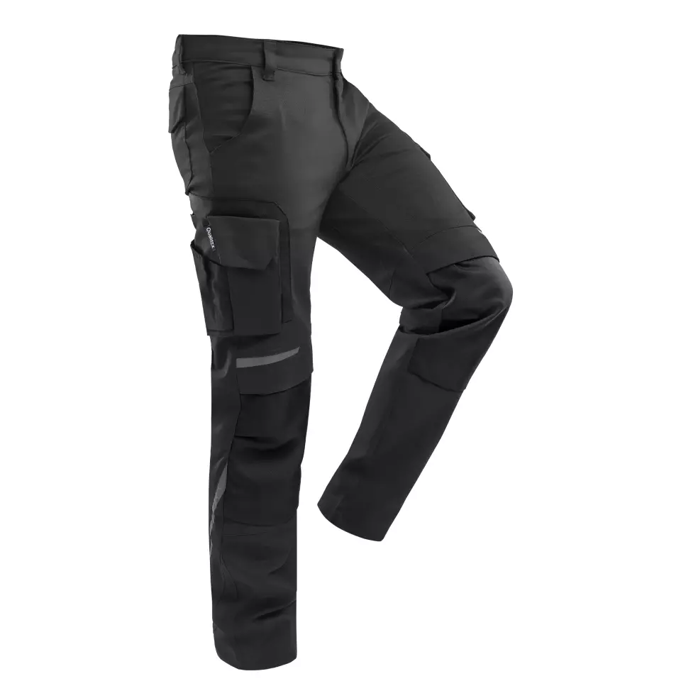 Qualitex NM-42015-3600, Pro+ Work Pants Black, image 2, gallery thumbnail