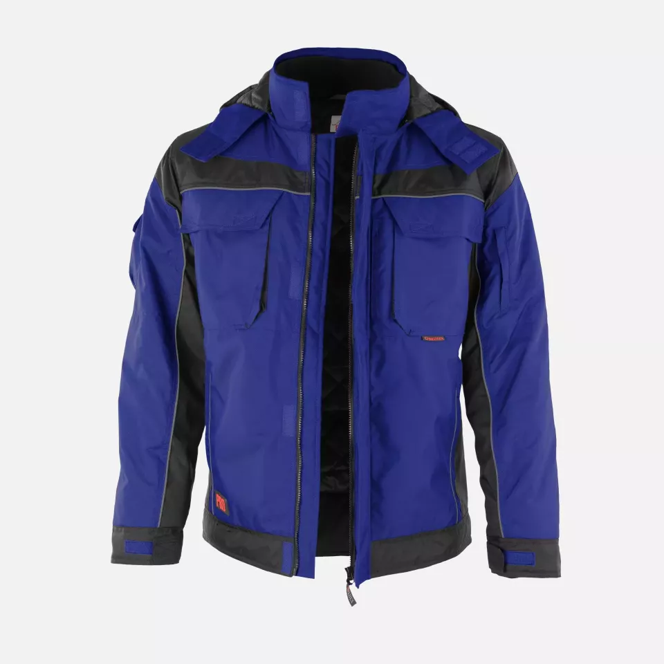 Qualitex NM-69006-0336, PRO Winter Jacket Royal Blue/Black, image 1, gallery thumbnail