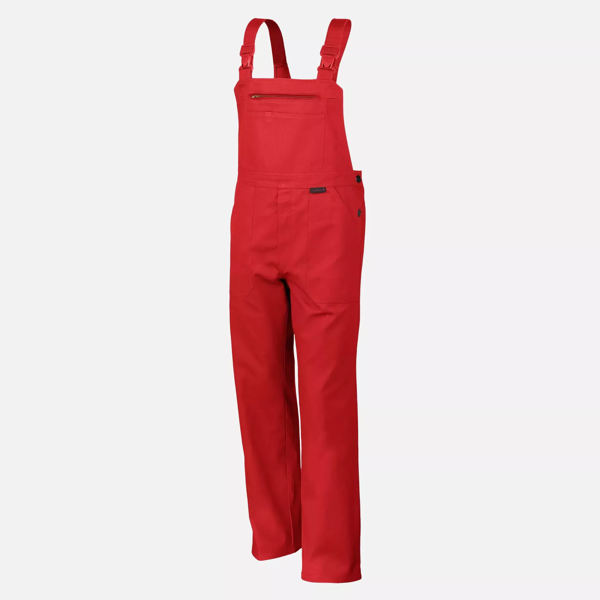 Qualitex NM-41002-2400, Classic Latzhose feuerrot, image 1
