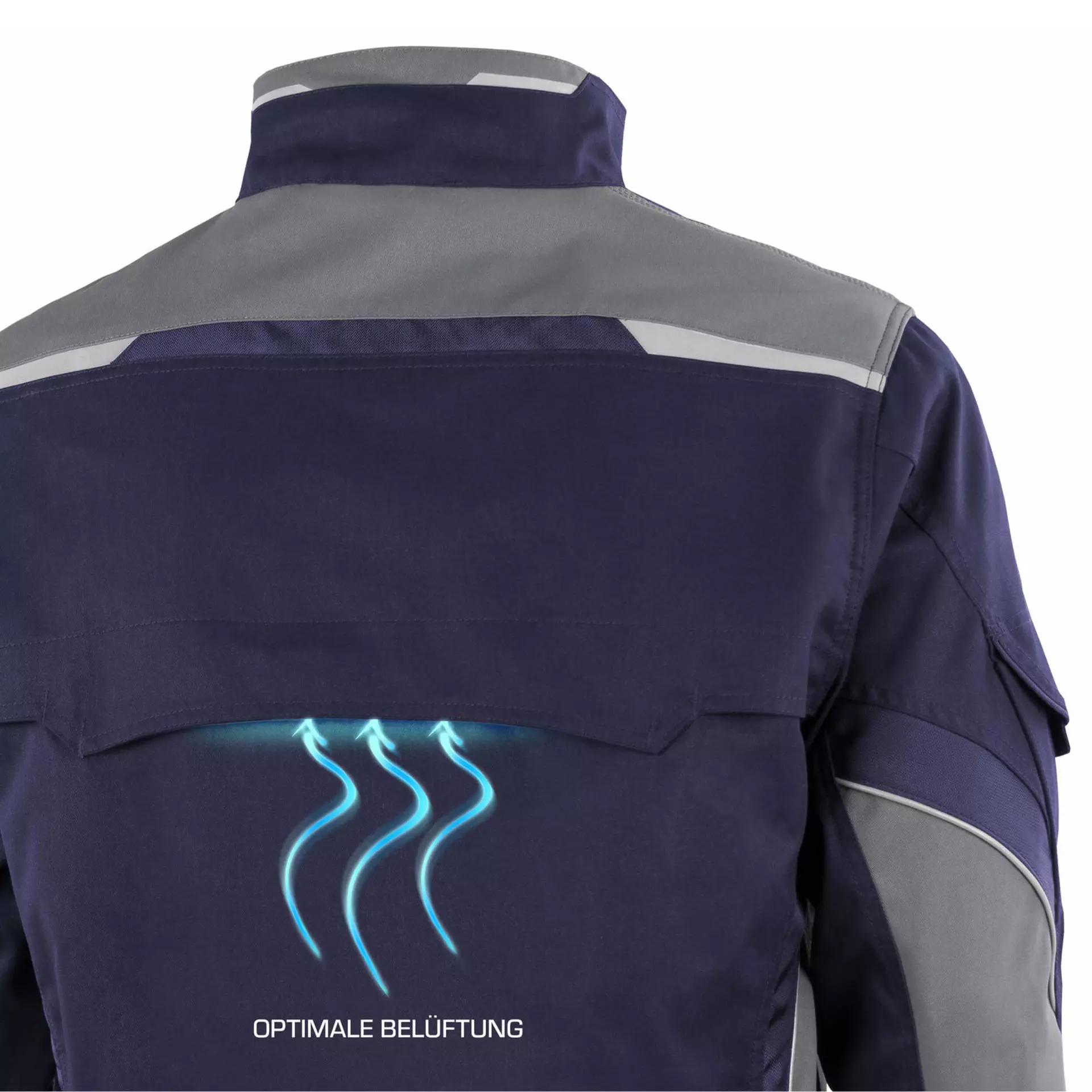 Grizzlyskin GIM3906, IRON Bundjacke marine/grau, image 4