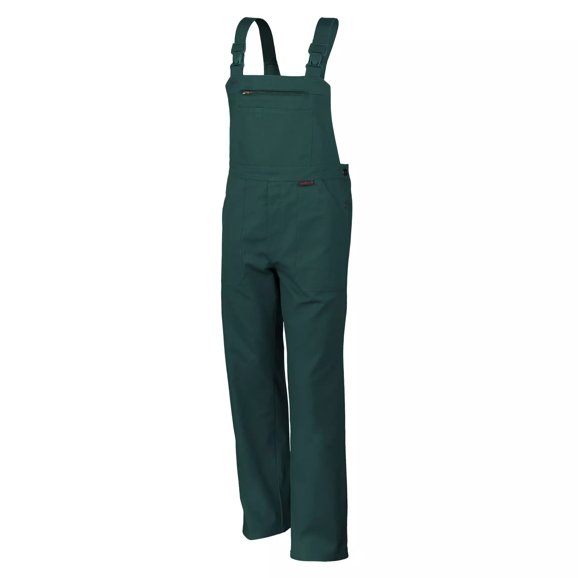 Qualitex NM-41002-1300, Classic Bib Overall Green, image 1