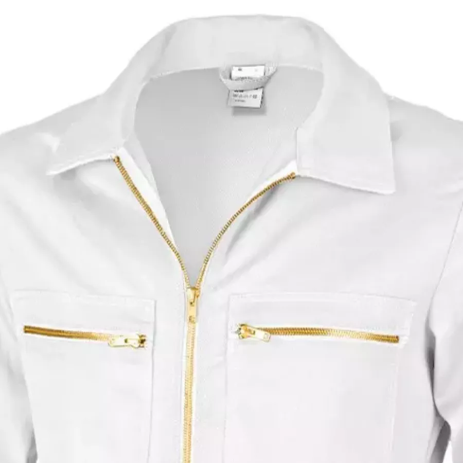 **Turn Down Collar** gives a clean, comfortable neckline that feels easy to wear from the first task to the last.