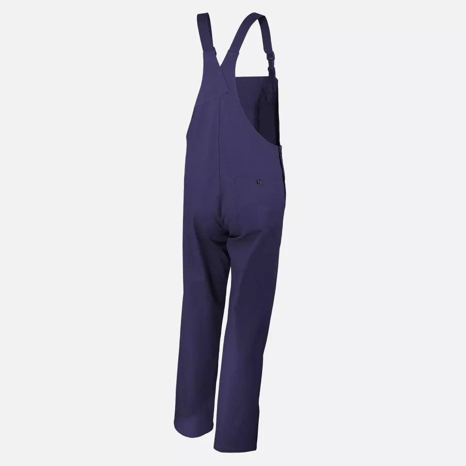 Qualitex NM-41002-0600, Classic Latzhose hydronblau, image 2, gallery thumbnail