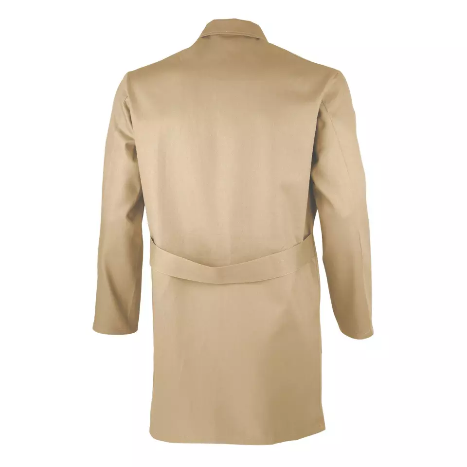 Qualitex NM-46002-4200, Classic Work Coat Khaki, image 2, gallery thumbnail