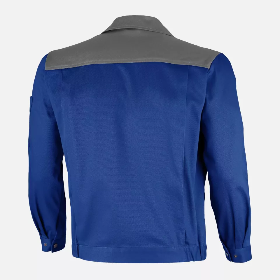 Qualitex NM-43005-0331, Image Waist Jacket Cornflower Blue/Light Grey, image 2, gallery thumbnail