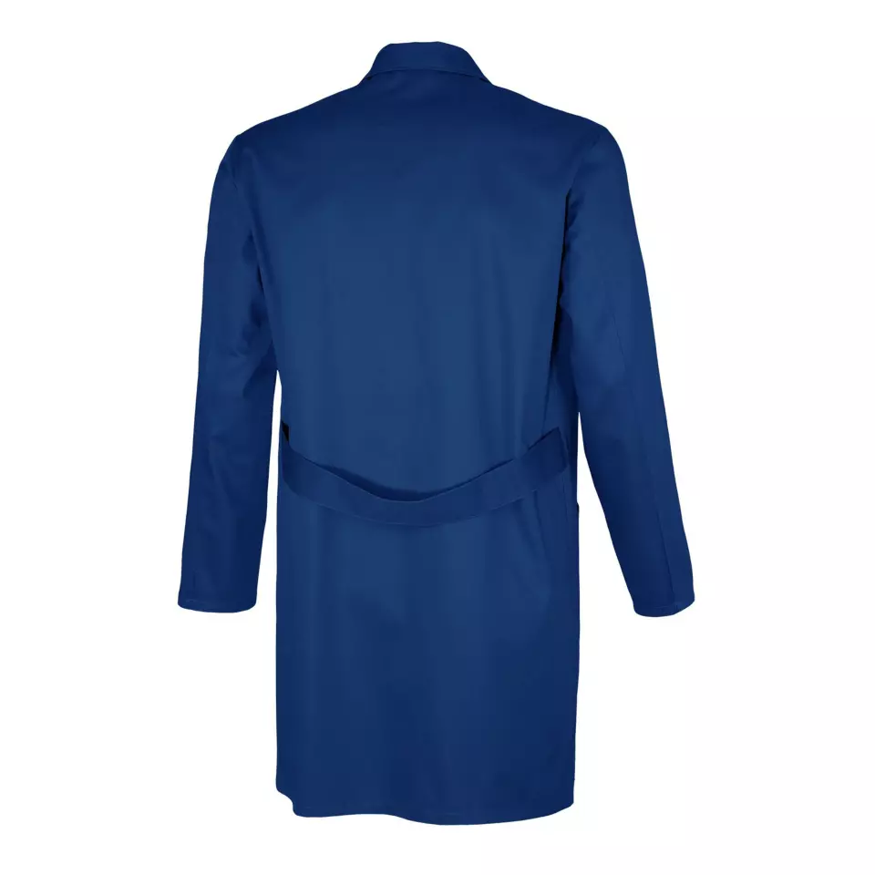 Qualitex NM-46001-0300, Basic Lab Coat Cornflower Blue, image 2, gallery thumbnail
