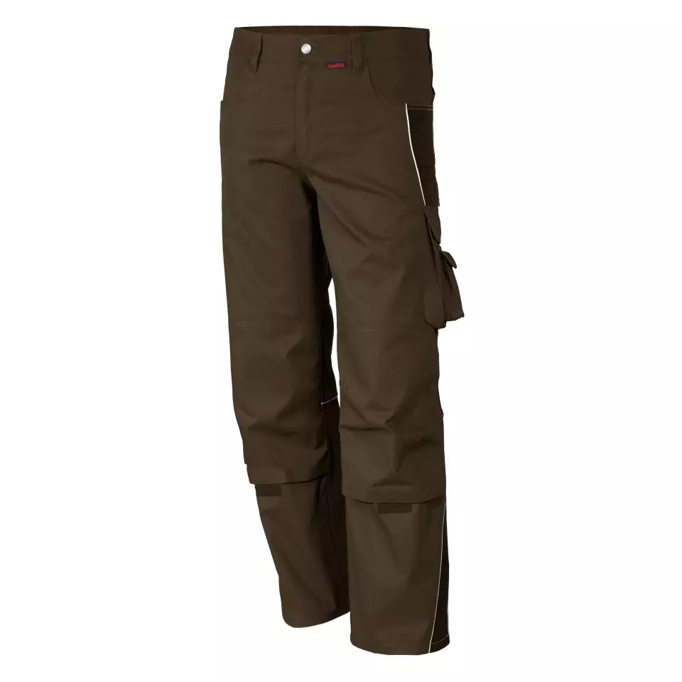 Qualitex NM-42006-4345, PRO Trousers Hazelnut/Chestnut, image 1, gallery thumbnail