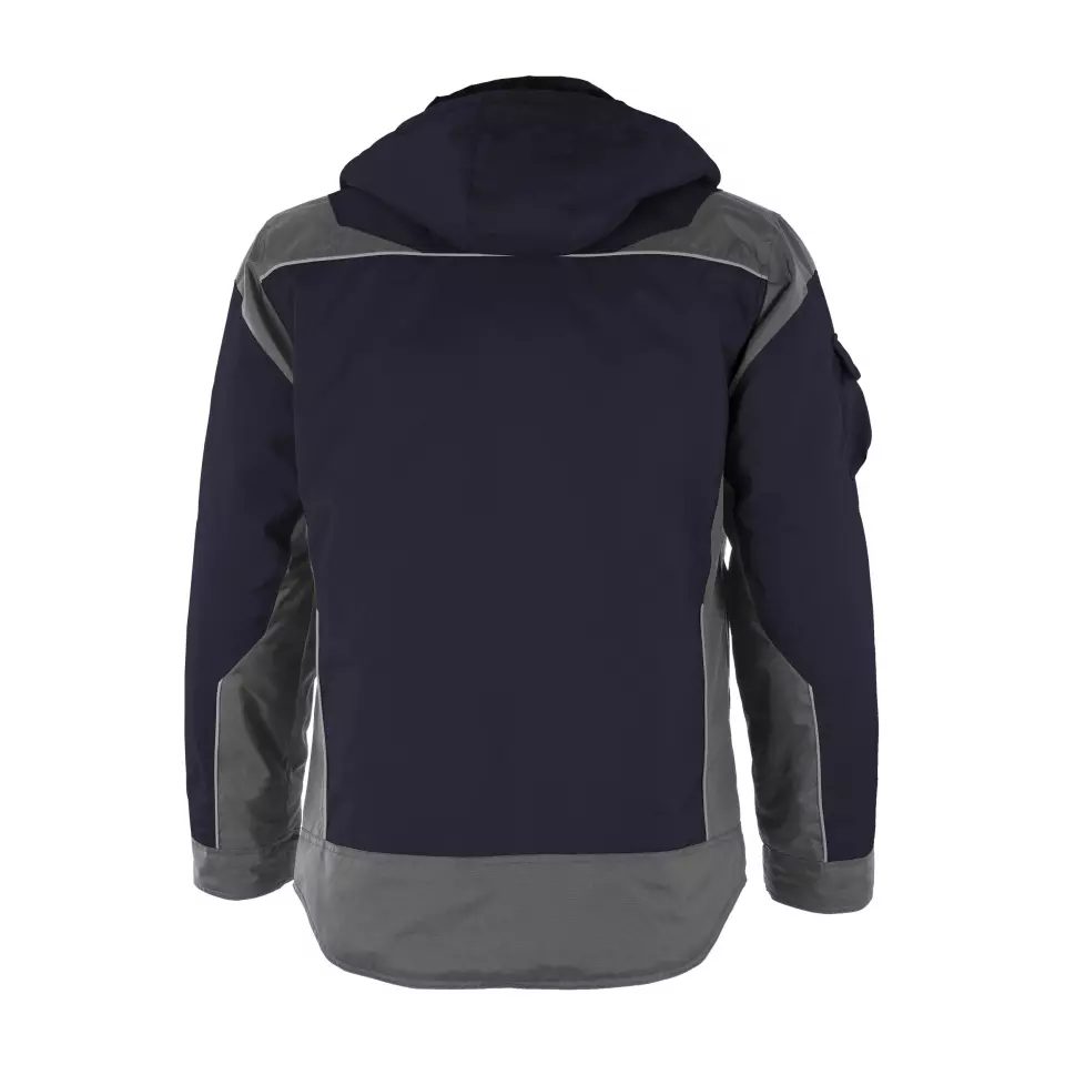 Qualitex NM-69006-0532, PRO Winter Jacket Navy/Grey, image 2, gallery thumbnail
