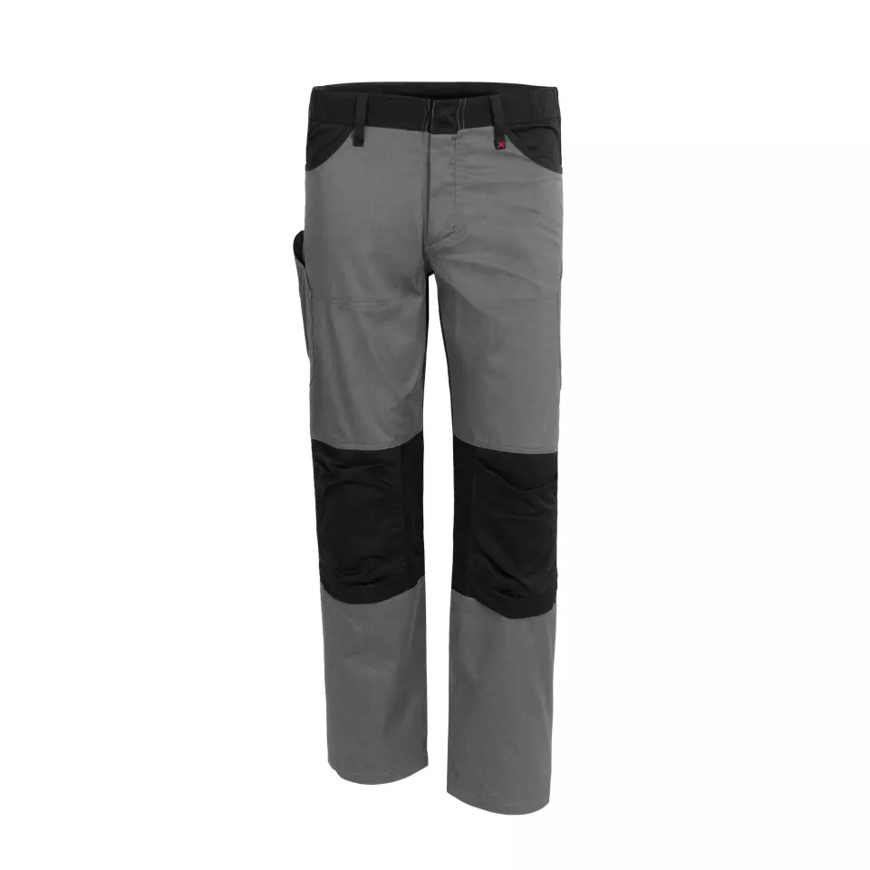 Qualitex NM-42011-3236, X-Serie Trousers Grey/Black, image 1, gallery thumbnail