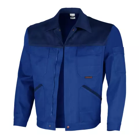 Qualitex image Waistband Jacket Cornflower Blue/Navy