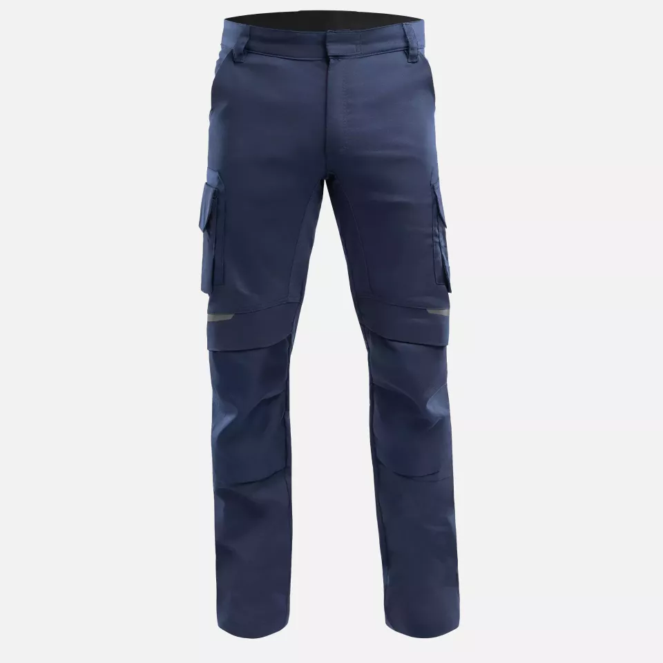 Qualitex NM-42015-0500, Pro+ Work Trousers Navy, image 1, gallery thumbnail