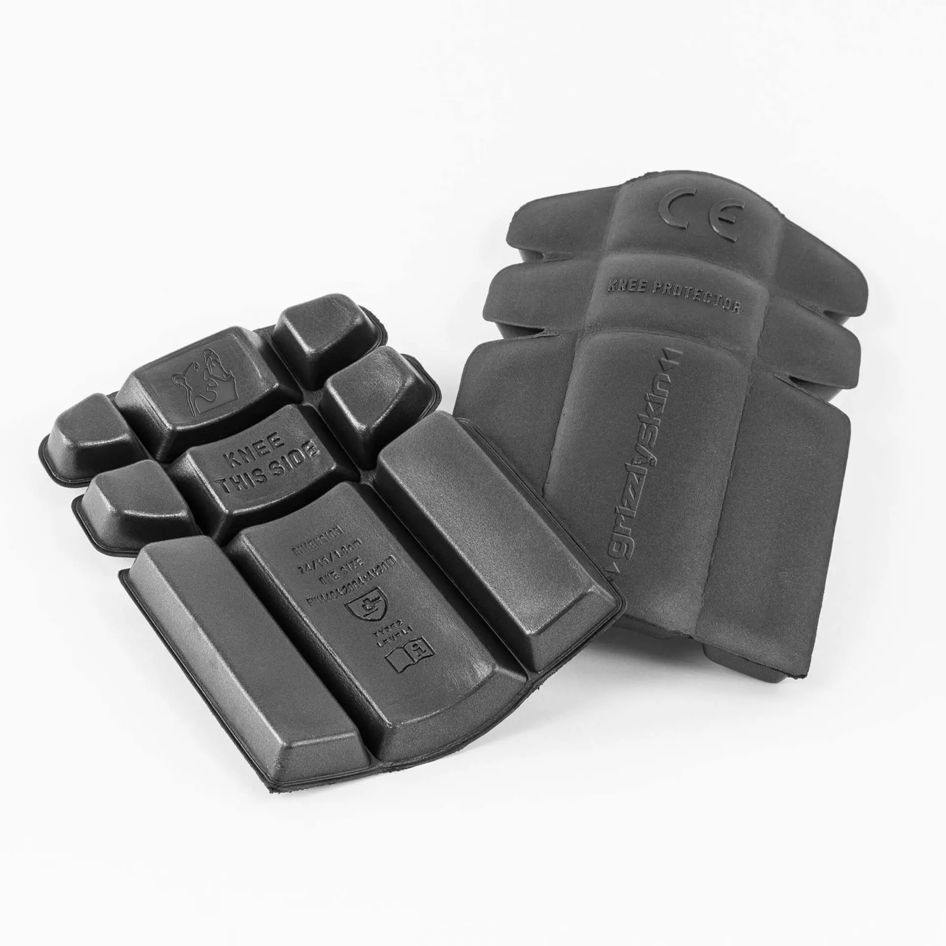Grizzlyskin GIZ0607, IRON Knee Pad Grey, image 1