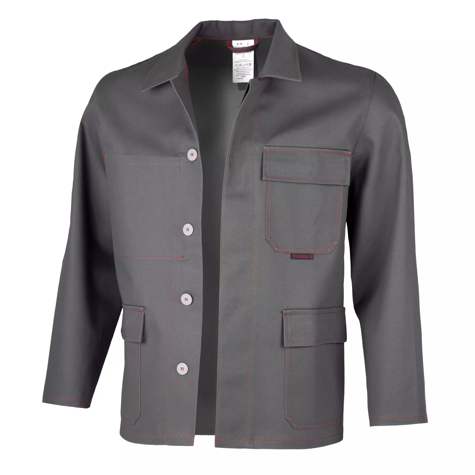 Qualitex NM-44010-3400, Robust Work Jacket Dark Grey, image 1