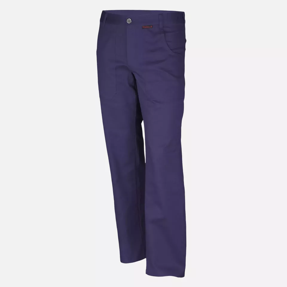 Qualitex NM-42002-0600, Classic Trousers Hydron Blue, image 1, gallery thumbnail