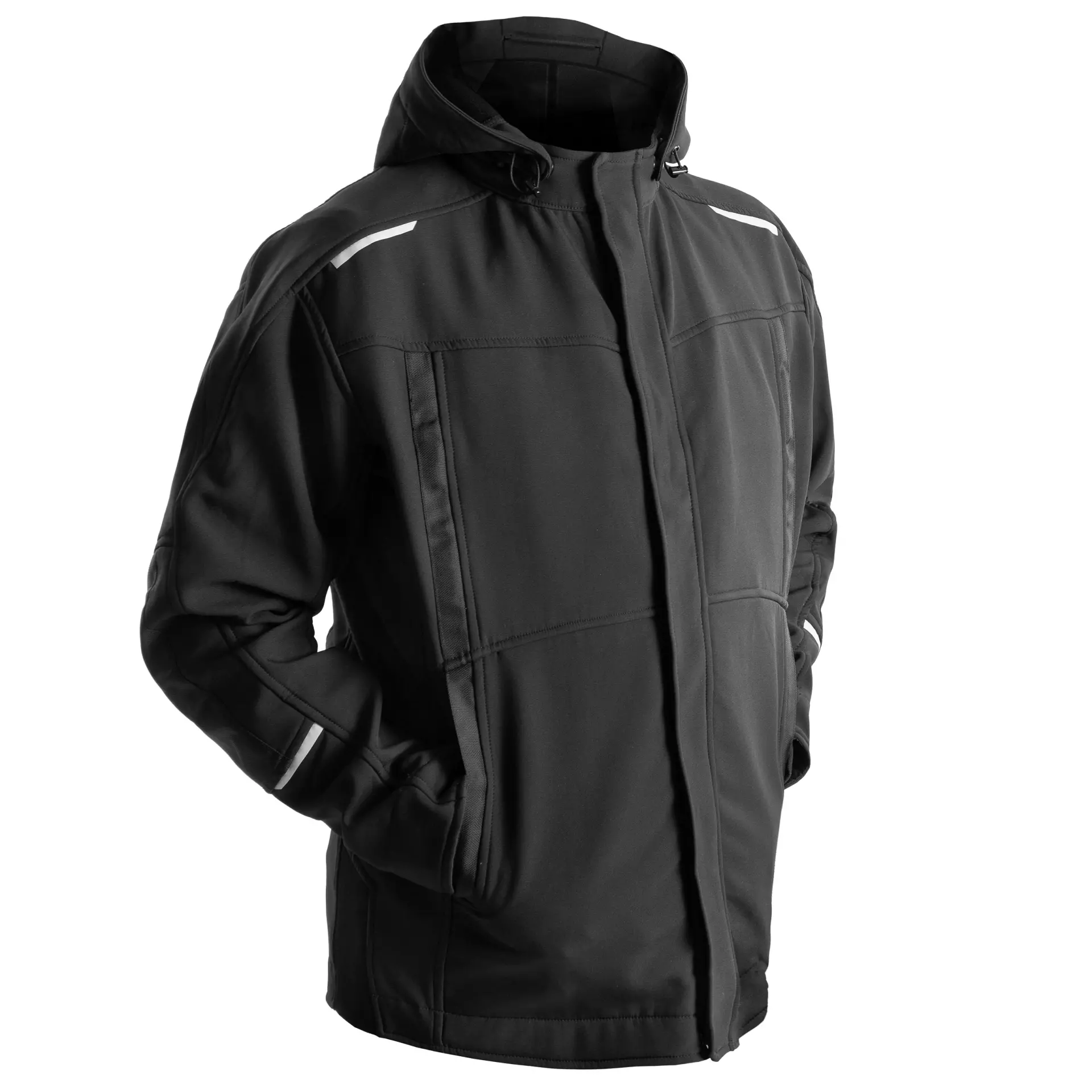 Qualitex NM-66014-3600, IND Softshell Jacket Black, image 1