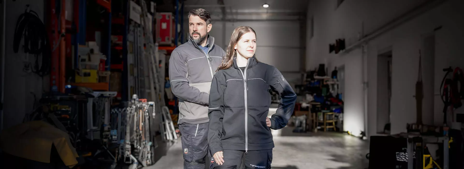 Grizzlyskin NU-97101-3300, Resist Hood for Hybrid Softshell Jacket Grey, image 7