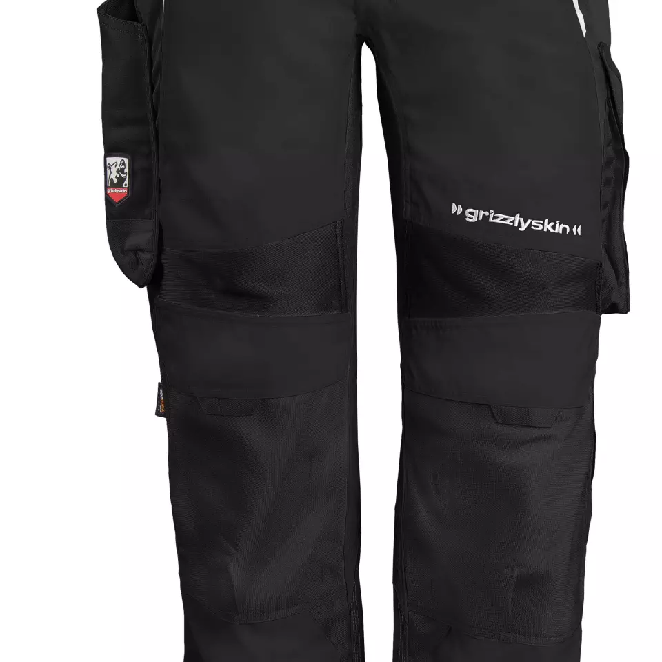 Grizzlyskin GIM3805, IRON Black Waist Trousers, image 3, gallery thumbnail