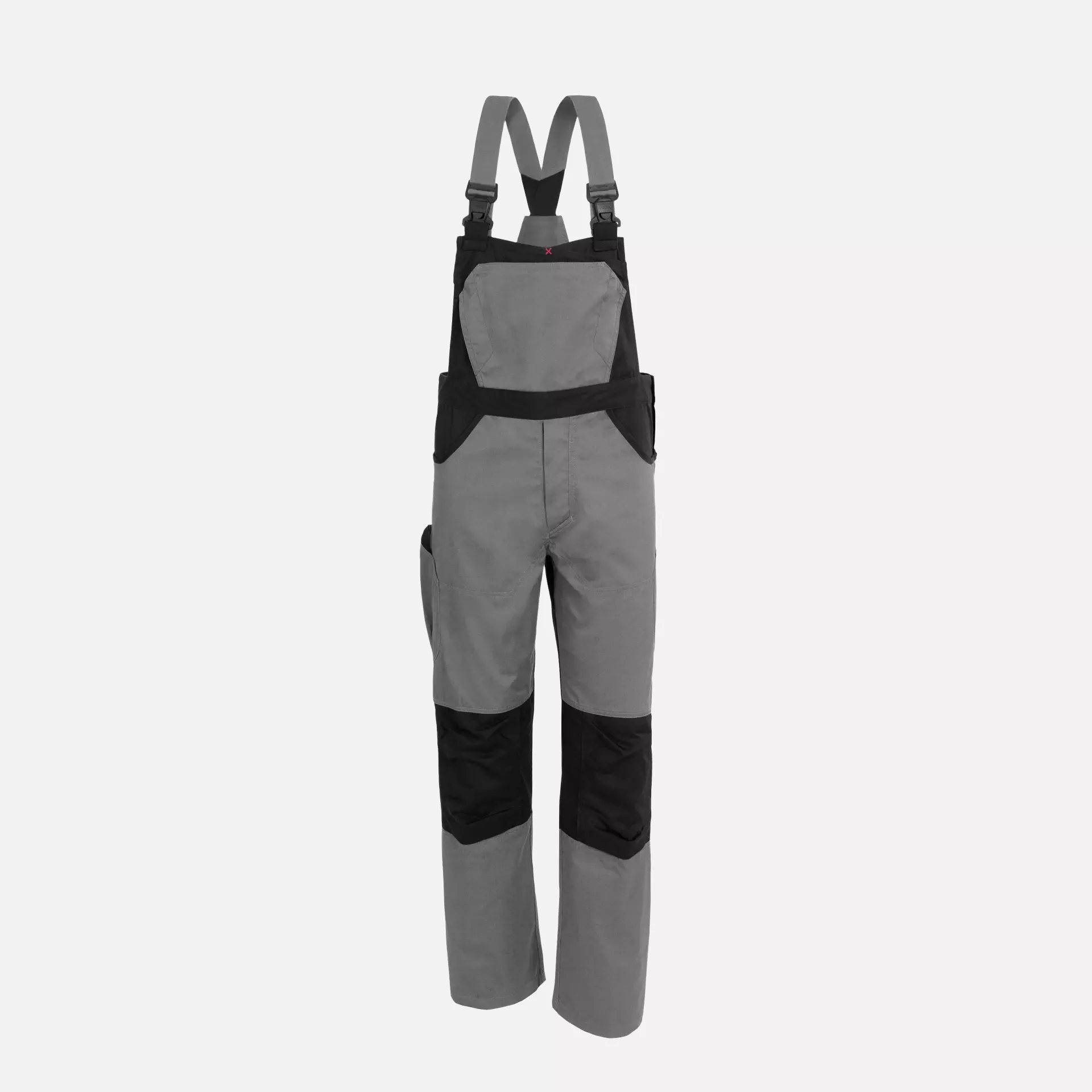 Qualitex NM-41011-3236, X-Serie Bib and Brace Grey/Black, image 1