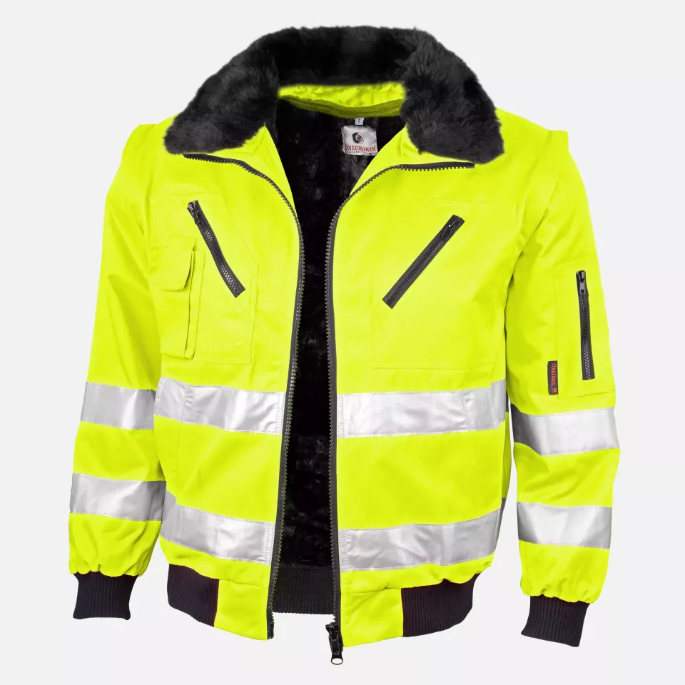 Qualitex NM-70009-9000, Signal Pilot Jacket Hi-Vis Orange, image 1, gallery thumbnail
