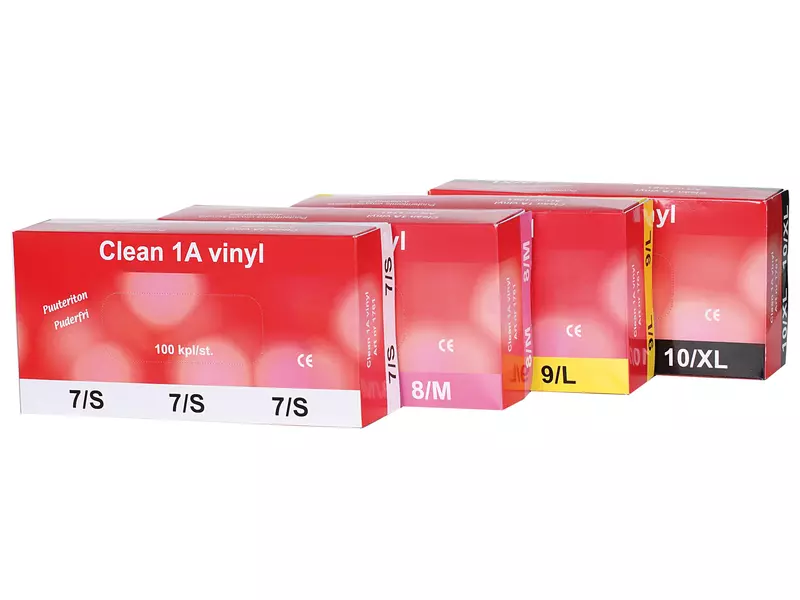 Clean1A 1761, Vinyl Disposable Glove Powder-Free, image 1, gallery thumbnail