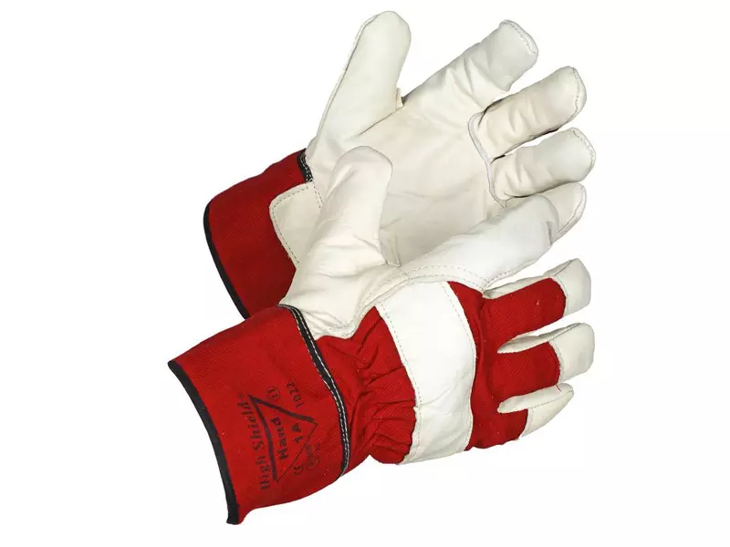 Hand1A 1022, High Shield Leather Gloves, image 1
