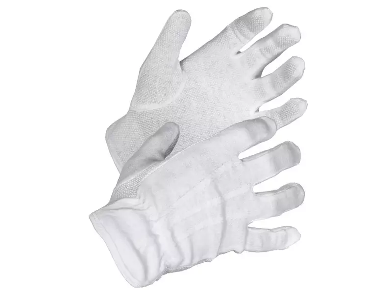 Hand1A 1523, Micro Dot Grip Glove White, image 1, gallery thumbnail