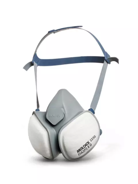 Moldex Compact mask 5230 huoltovapaa puolinaamari FFA2P3 RD