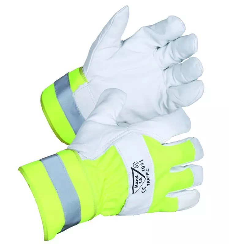 Hand1A 1031, Traffic Leather Gloves, image 1, gallery thumbnail