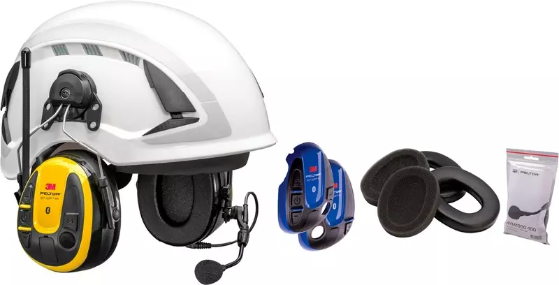 3M MMRX21P3E3WS6, Peltor WS Alert Xpi Helmet-Mounted Earmuff, image 1, gallery thumbnail