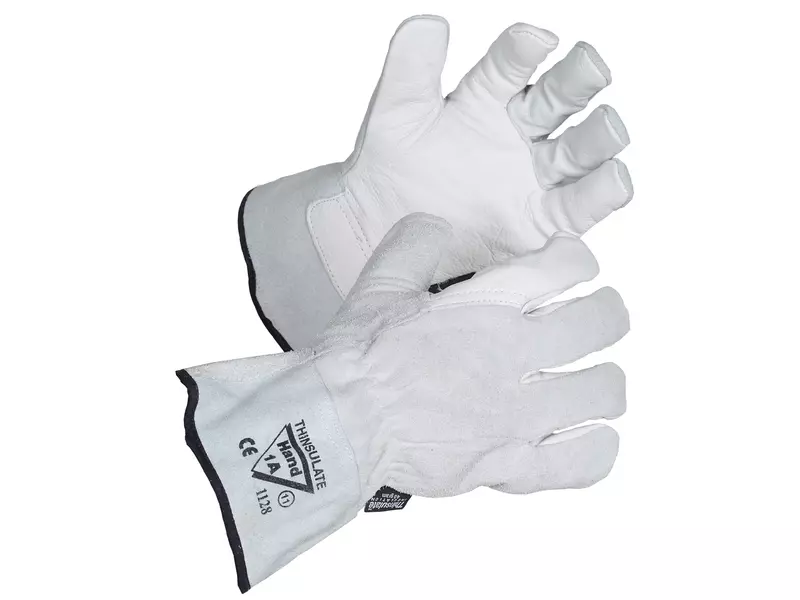 Hand1A 1128, Metal Worker Leather Gloves