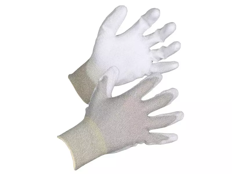 Hand1A 19120, Thunderlon Palm Coated ESD PU Glove, image 1, gallery thumbnail