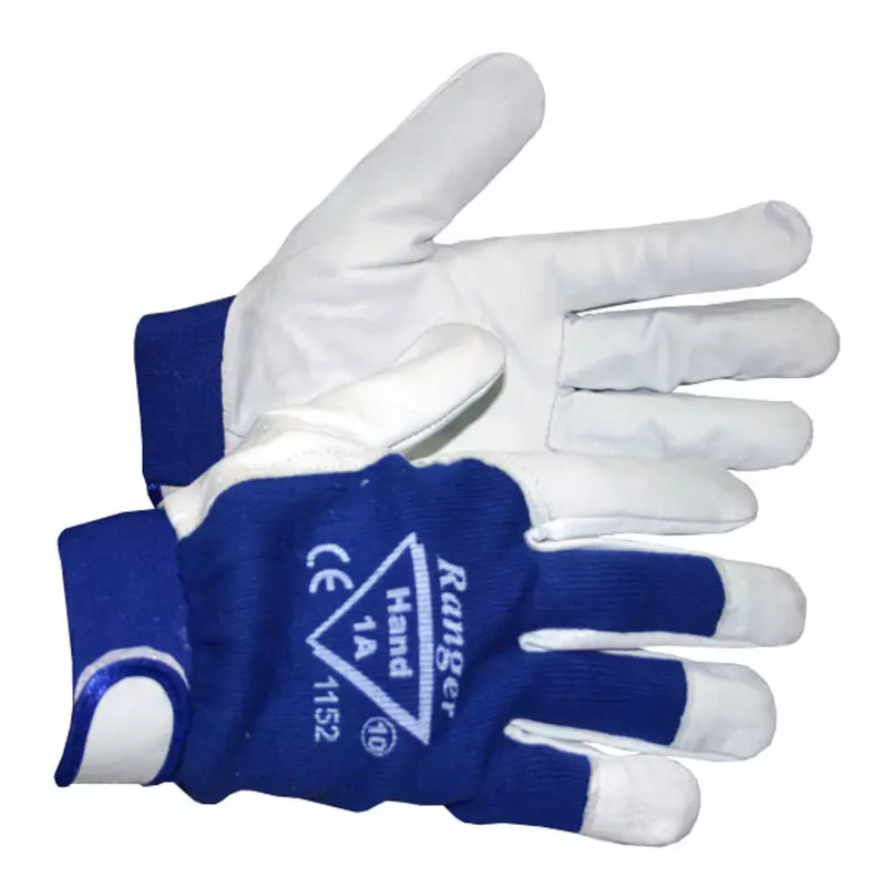 Hand1A 1152, Ranger Leather Gloves, image 1, gallery thumbnail
