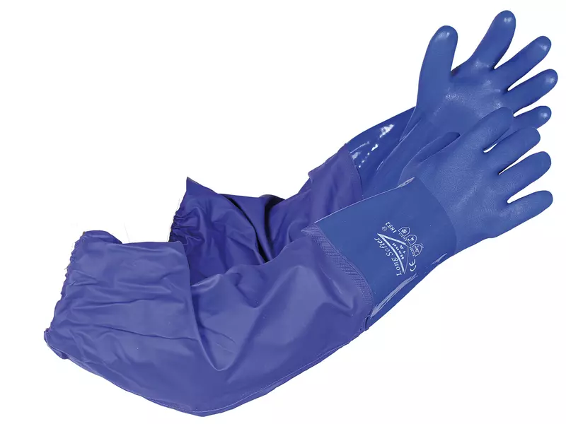 Hand1A 1852, Long Softer Reusable Protective Gloves, image 1, gallery thumbnail