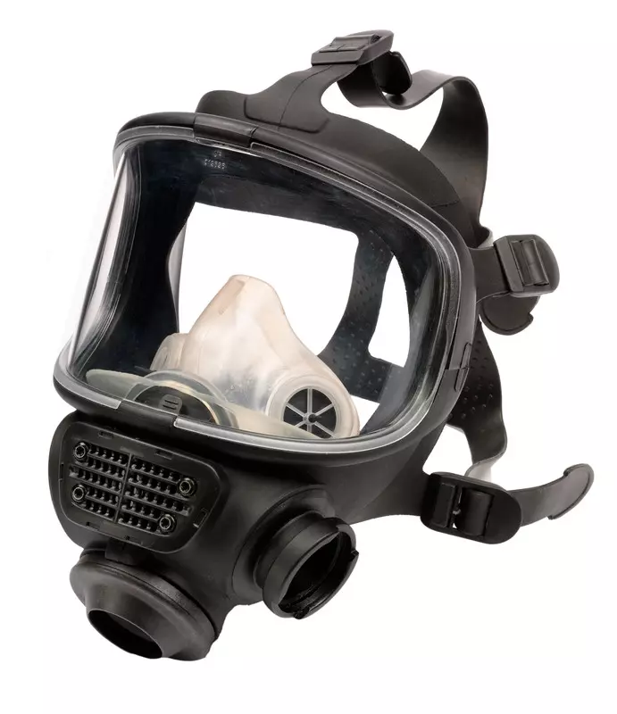 3M MFM3L, Full Face Respirator FF-302 M/L, image 1, gallery thumbnail