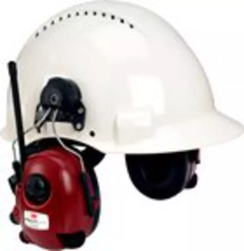3M MPMRX7PE, Peltor Alert M2Rx7P3E Radio Earmuff With Helmet Mount, image 1, gallery thumbnail