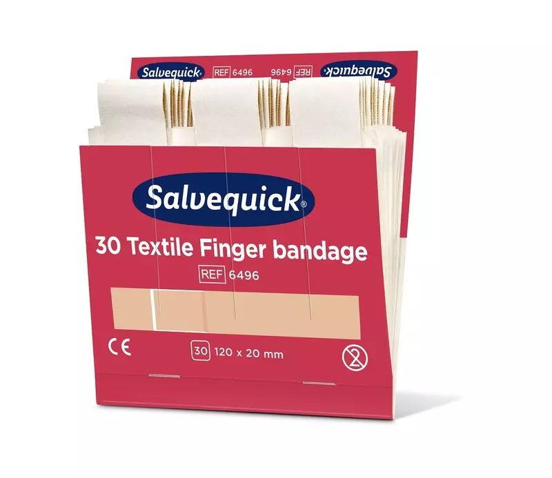 Salvequick C6496, 6496 Erikoispitkä kangaslaastari, image 1, gallery thumbnail
