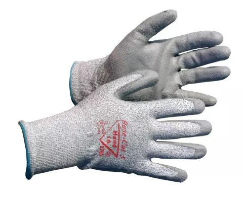 Hand1A Base-Cut C Pinnoitetut Viiltosuojahanskat