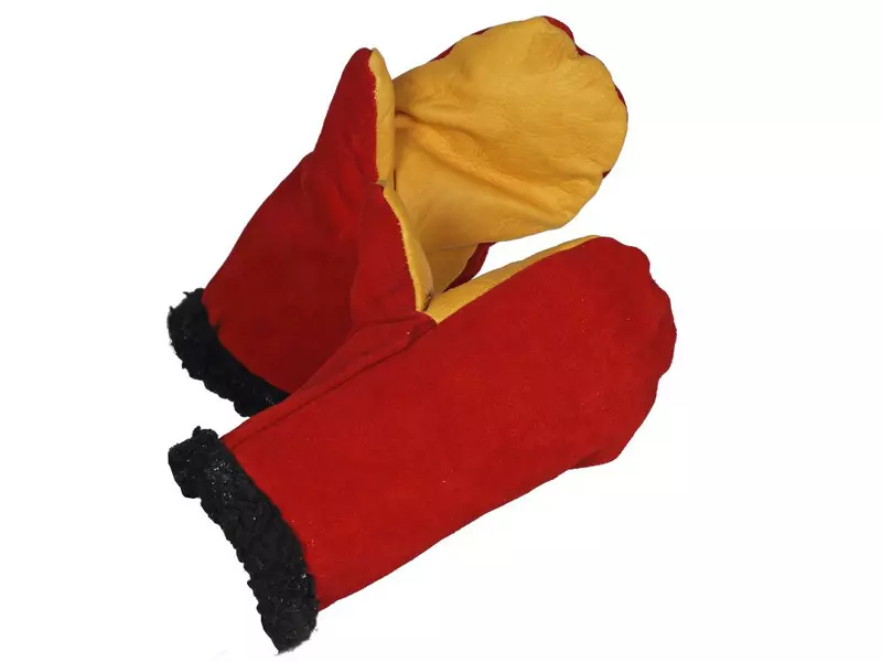 Hand1A 1317, Vh-1-F Mitten With Artificial Fur, image 1, gallery thumbnail