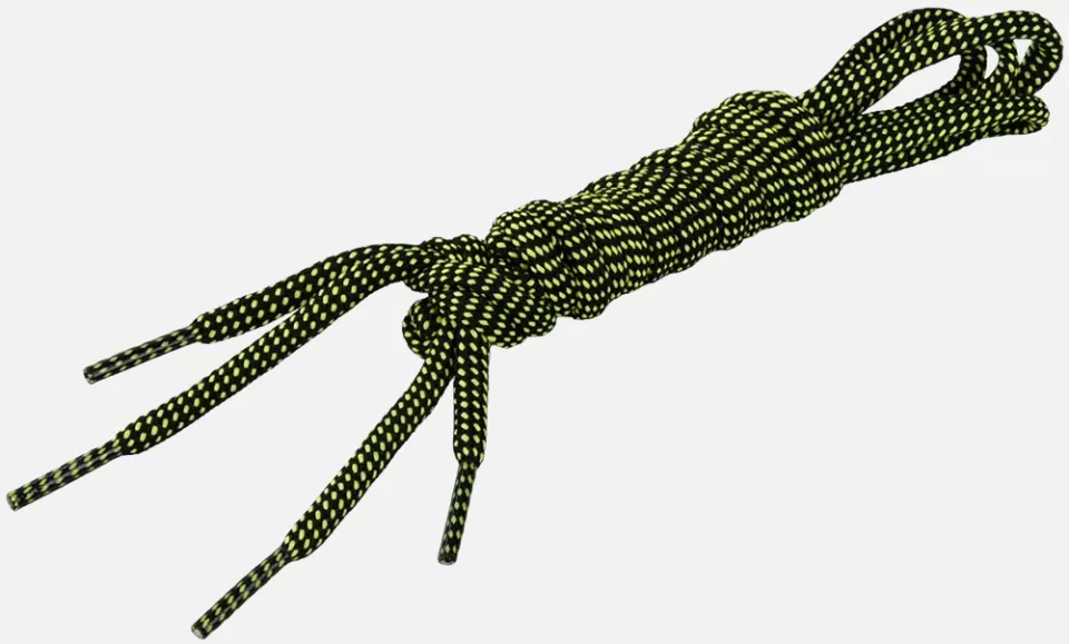 Hase Safety Gloves 940017, Shoelaces, Black-Green 120, image 1, gallery thumbnail