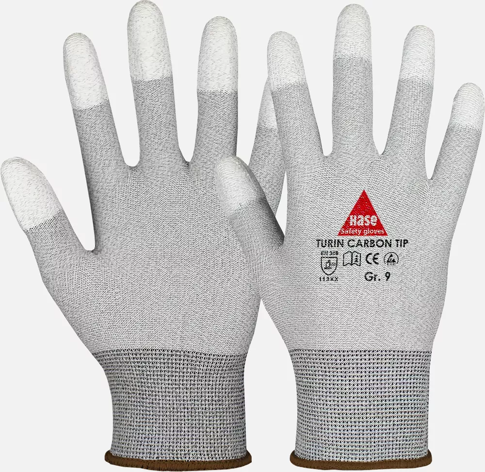 Hase Safety Gloves 508240, TURIN CARBON TIP Assembly Glove, image 1