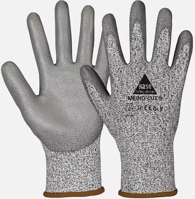 Hase Safety Gloves 508450, MEDIO CUT 5+ Cut Protection Glove, image 1