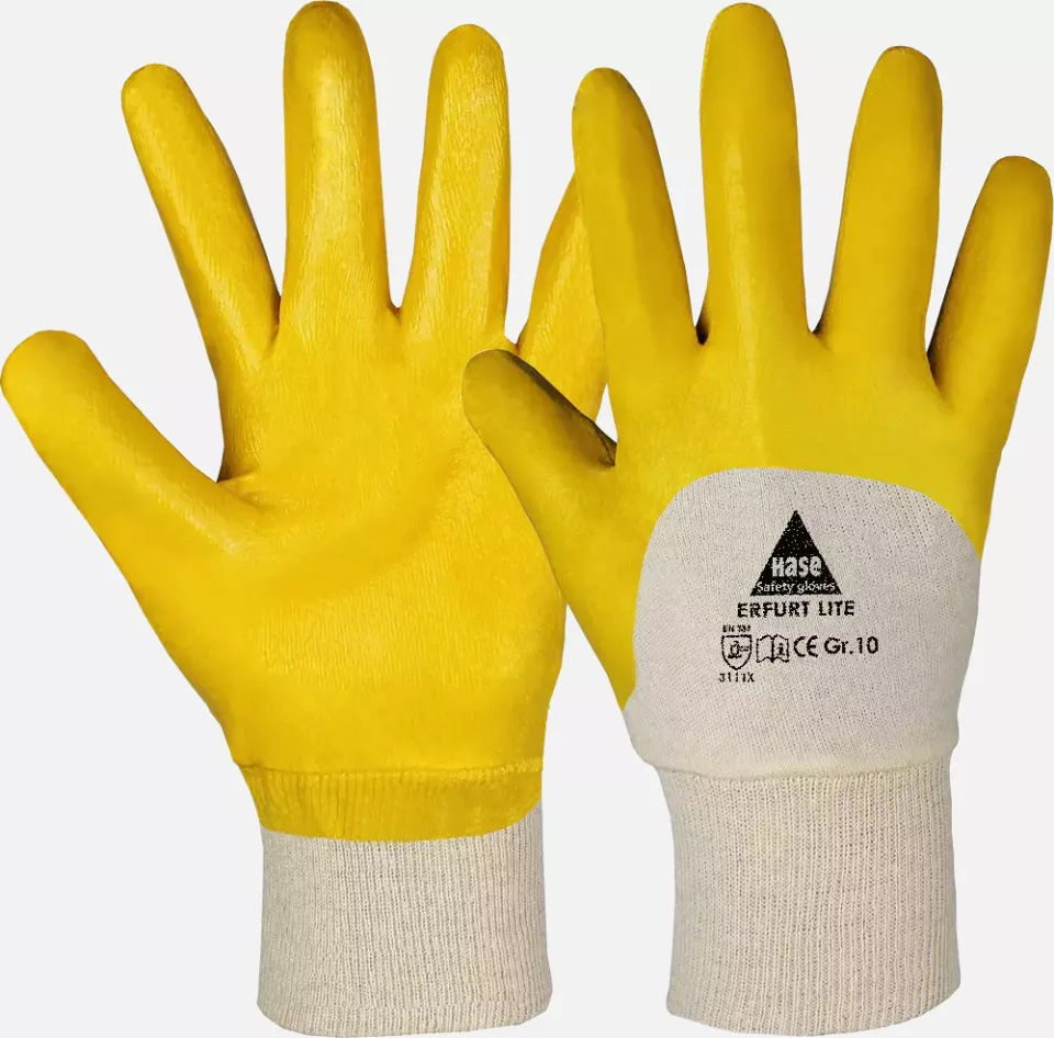 Hase Safety Gloves 901400, ERFURT LITE Nitrile Gloves, image 1, gallery thumbnail
