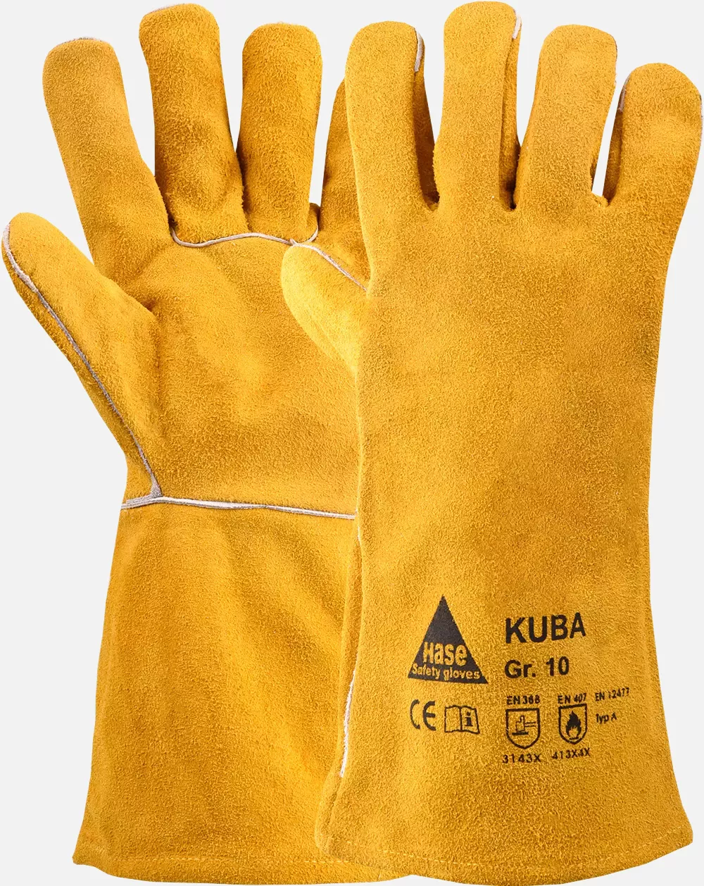 Hase Safety Gloves 302020, KUBA I Welding Gloves, image 1