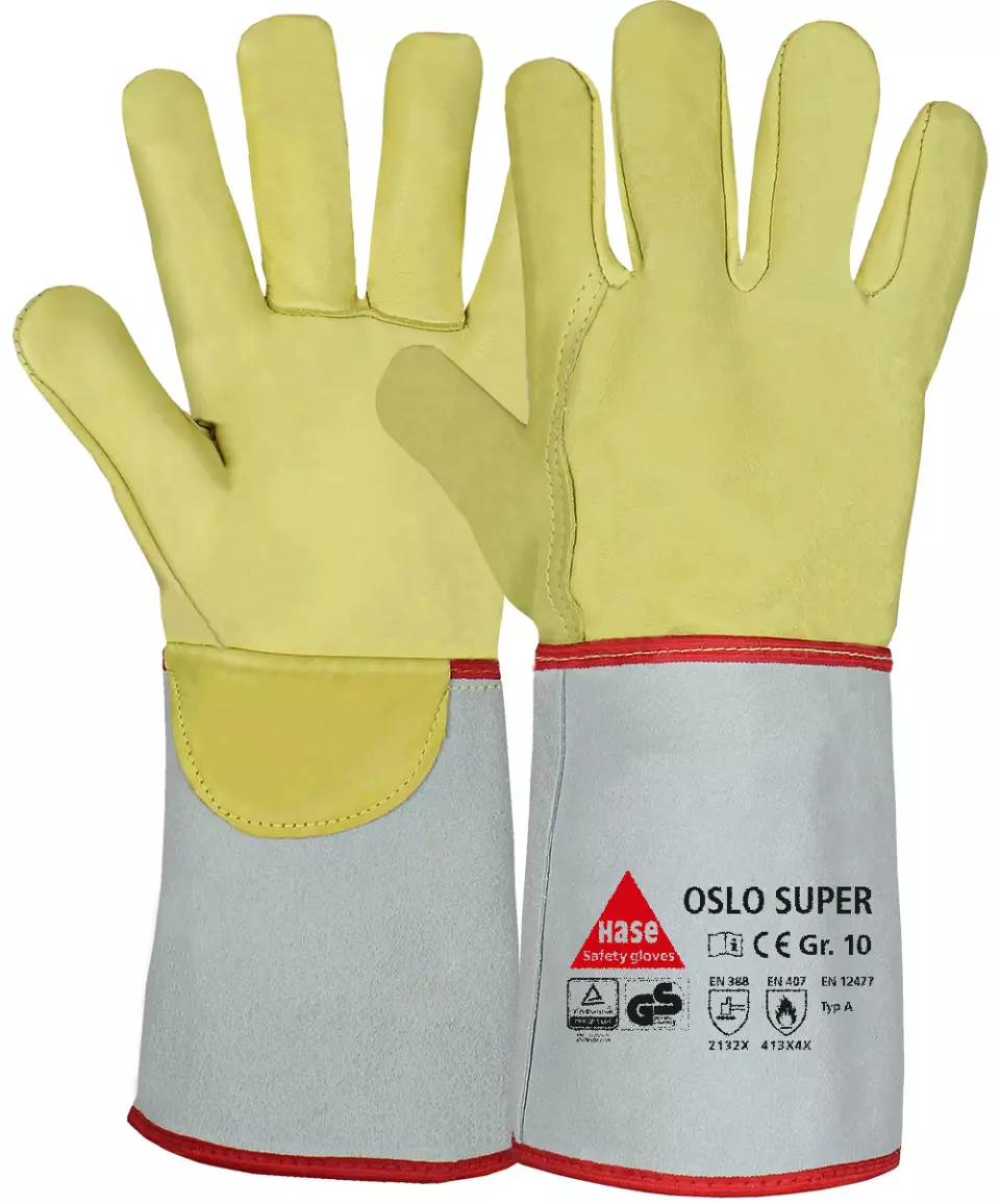 Hase Safety Gloves 105100, OSLO SUPER Welding Gloves, image 1, gallery thumbnail