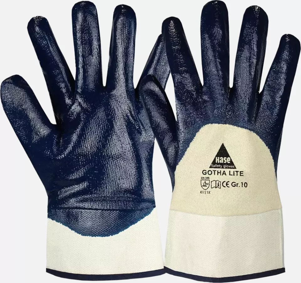 Hase Safety Gloves 903200, GOTHA LITE Nitrile Gloves, image 1, gallery thumbnail