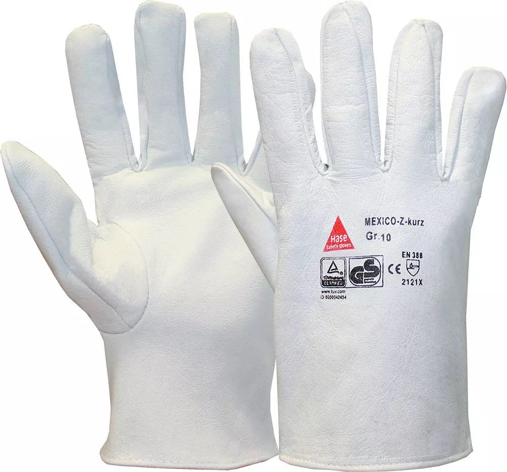 Hase Safety Gloves 406000, MEXICO-Z SHORT Work Gloves, image 1