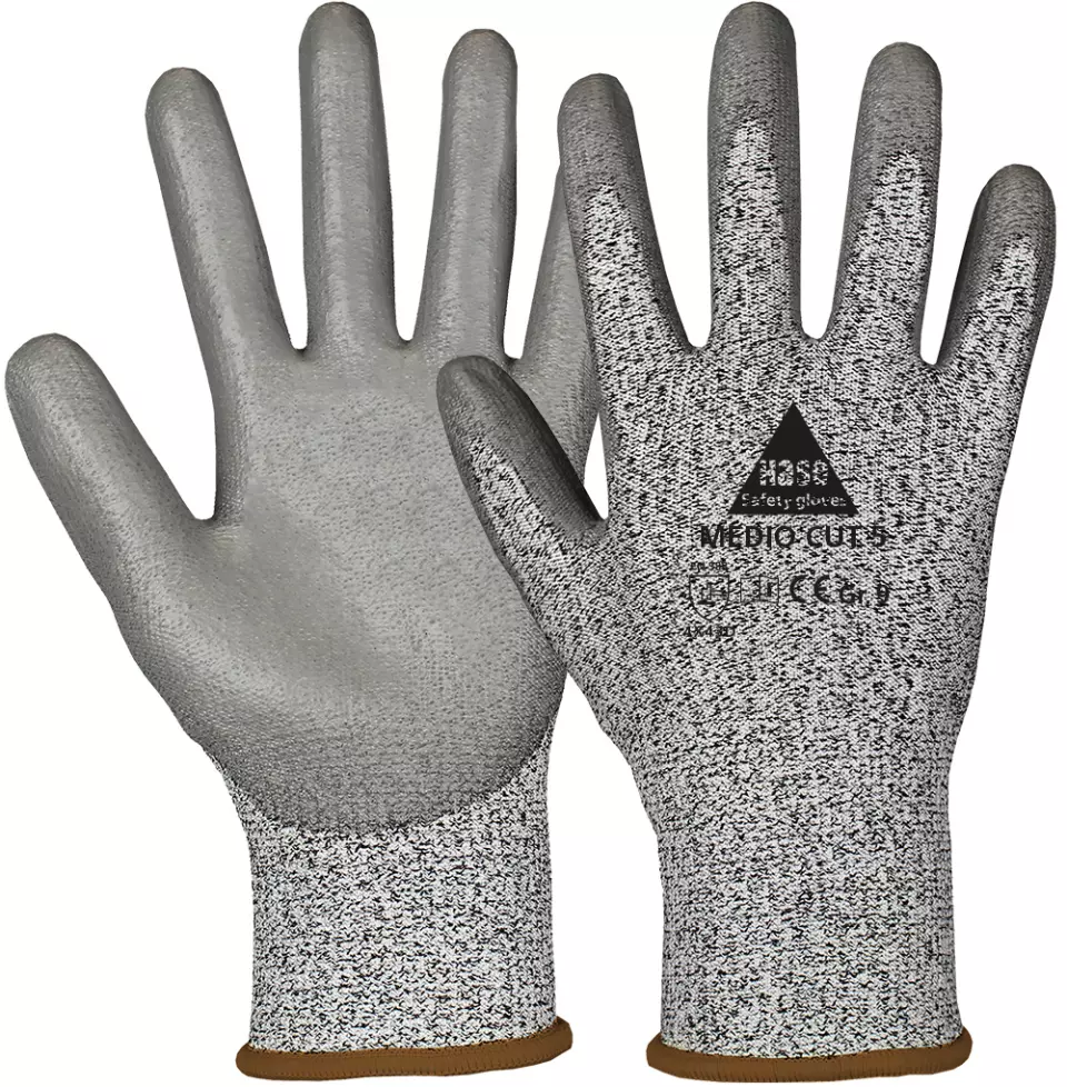 Hase Safety Gloves 508440, MEDIO CUT 5 Cut Resistant Gloves, image 1, gallery thumbnail