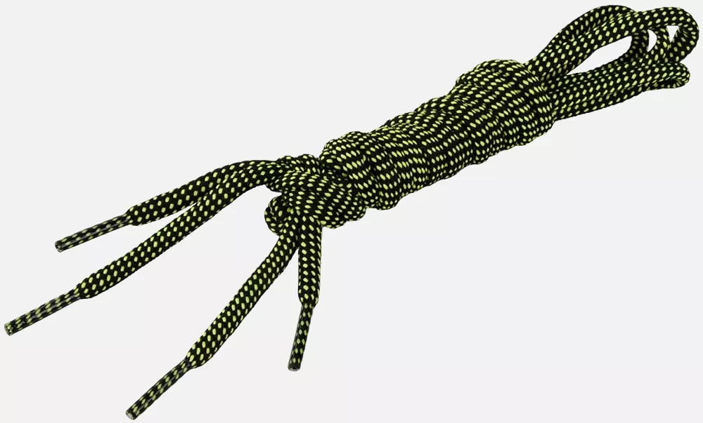 Hase Safety Gloves 940018, Shoelaces, Black-Green 140, image 1