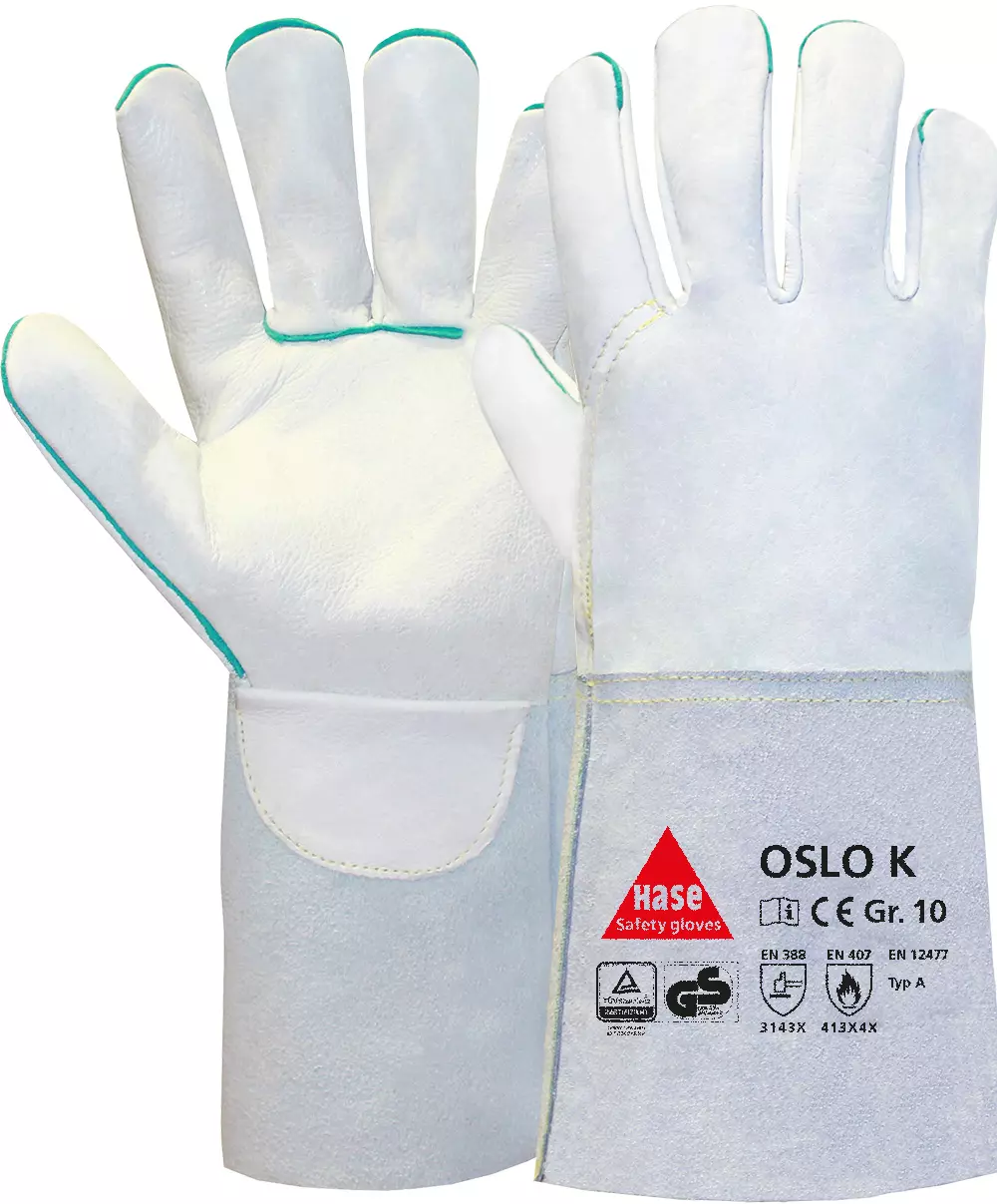 Hase Safety Gloves 3211060, OSLO K Welding Gloves